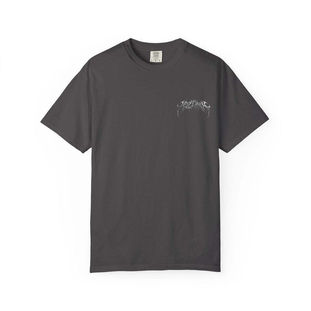 Olive Green T-Shirt with Subtle Chest Graphic — Casual Everyday Tee
