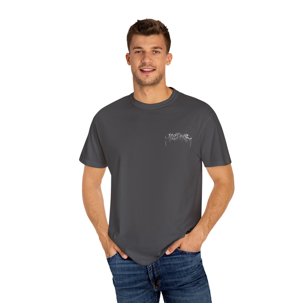 Olive Green T-Shirt with Subtle Chest Graphic — Casual Everyday Tee