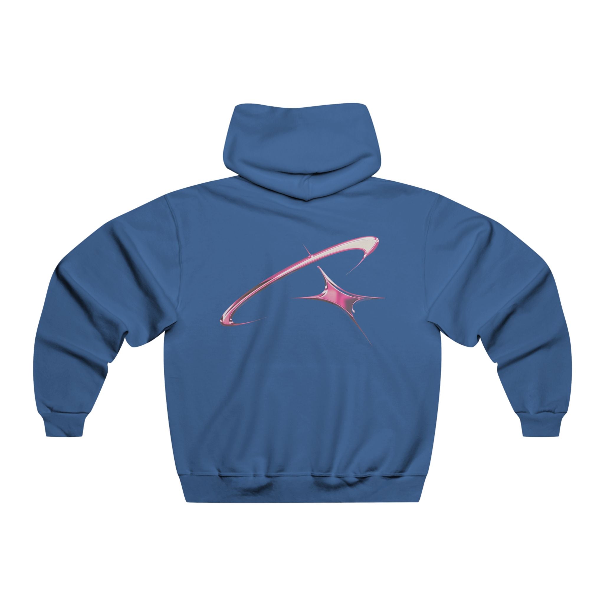 Hoodie — Pink Sparkle Star Graphic Pullover